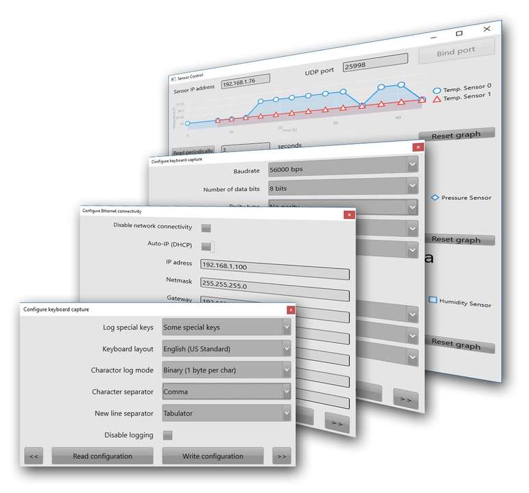 MS Tools - demonstration application for the MorphStick series